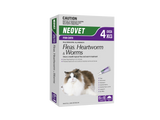 NeoVet Cat - monthly topical flea & worm treatment