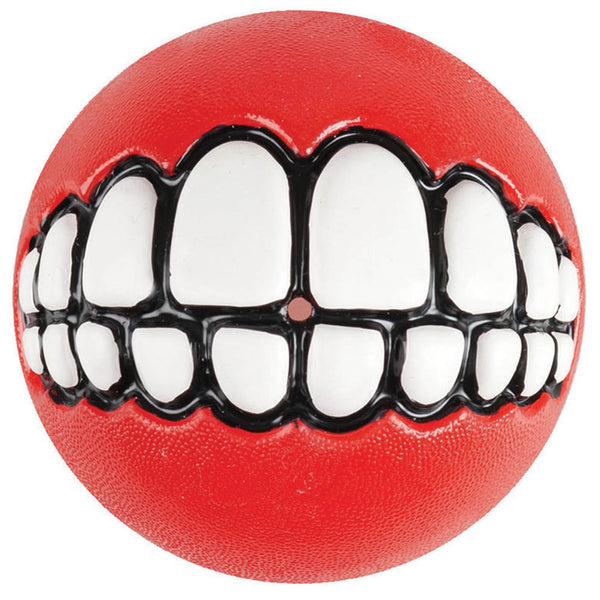 The Rogz Grinz is a bounce and fetch toy and with its set of grinning teeth is sure to create plenty of fun! It is able to float in water and the hole in the back allows for treats to be placed inside so as to increase levels of interest and for even more fun. It comes in a range of different sizes and colours.