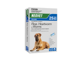 NeoVet Dog - monthly topical flea & worm treatment