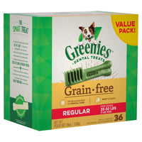 Greenies Grain Free Dental Treats Regular - 1kg Value Pack