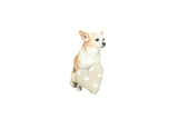 Mog & Bone Heart Toy Oatmeal Dog