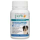 PAW Osteosupport® for dogs is a highly concentrated green lipped mussel powder that is clinically proven to provide relief from arthritic symptoms in a measured capsule dose. 80's