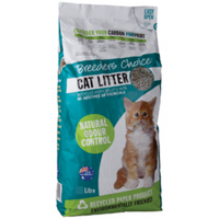Uniquely formulated pellets made from recycled paper. Natural cellulose fibre with no additives or added chemicals. Natural odour control. Biodegradable, highly absorbent, kitten friendly. Virtually dust free.